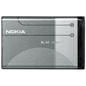 Батерии Батерии за Nokia Оригинална батерия BL-5C за Nokia 1100 / Nokia 2700 Classic / Nokia 5130 XpressMusic